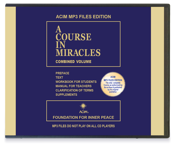 A Course in Miracles 5-CD MP3 Set