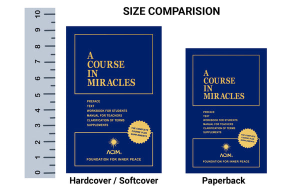 A Course in Miracles, 3rd Edition (Paperback - 8"x5")