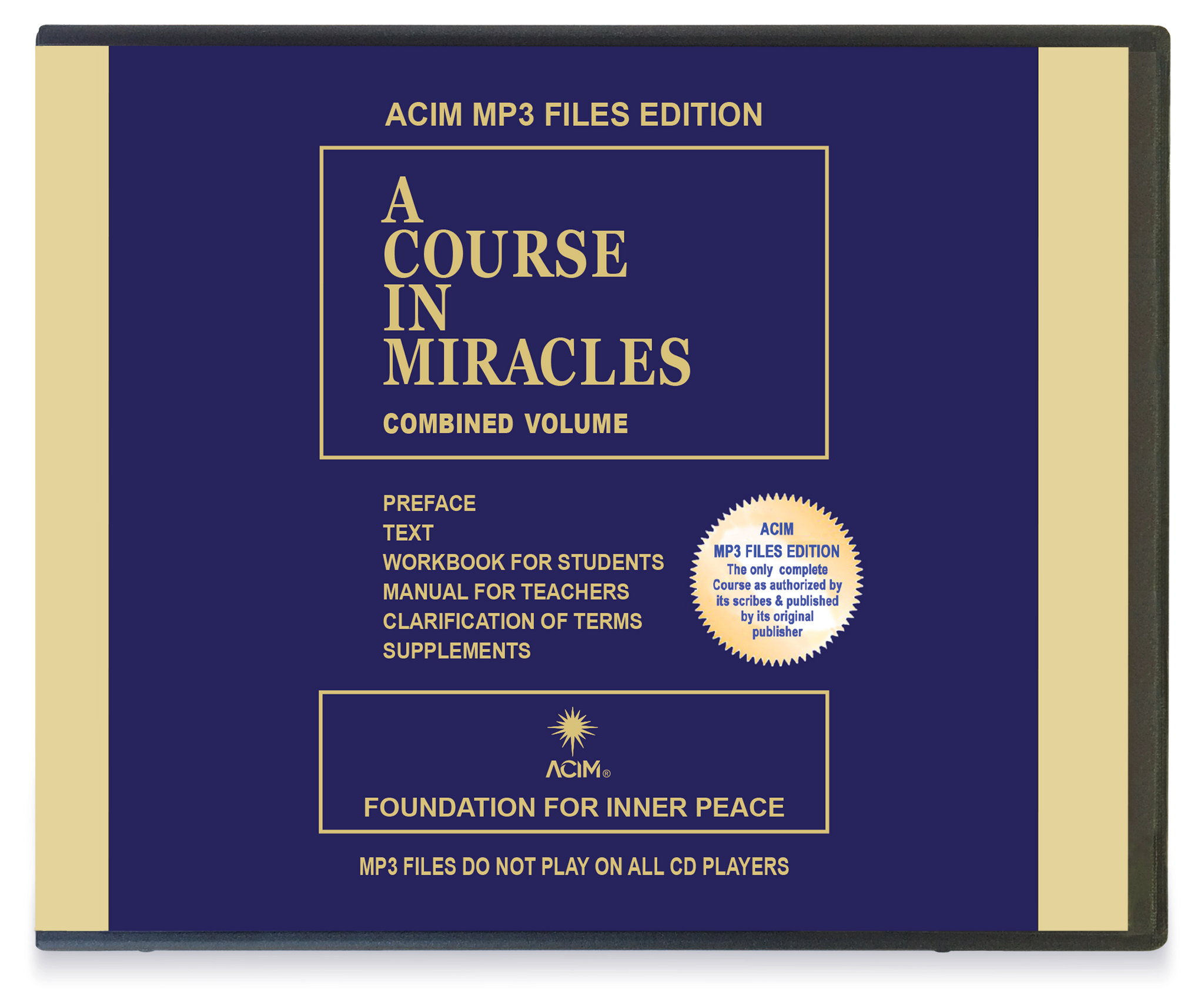 A Course in Miracles 5-CD MP3 Set – ACIM Online Store
