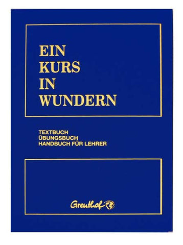 EIN KURS IN WUNDERN - German Edition