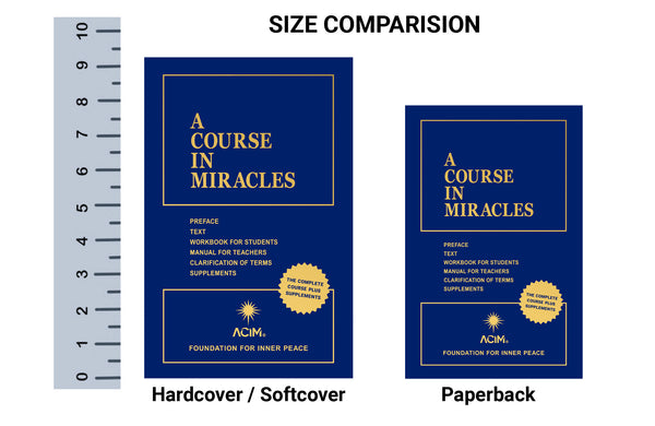 A Course in Miracles, 3rd Edition (Hardcover - 9"x6")