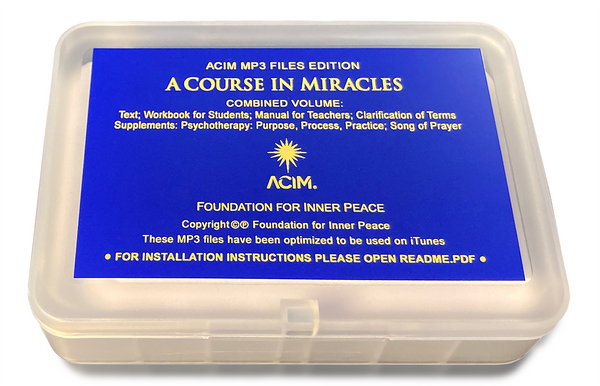 A Course in Miracles MP3 USB box holder